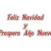 Letra Feliz Navidad y Prospero Año Nuevo Diseños de Bordado